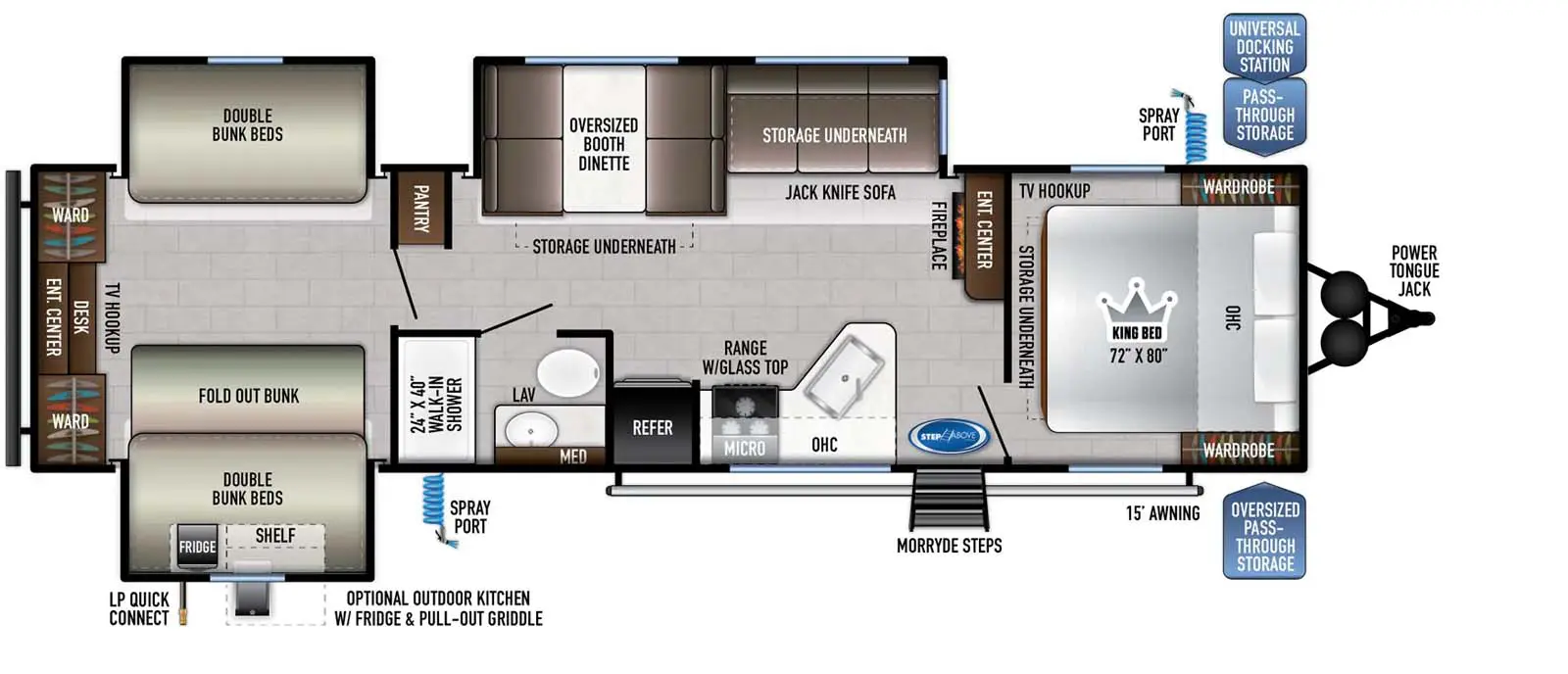 323QB Floorplan Image
